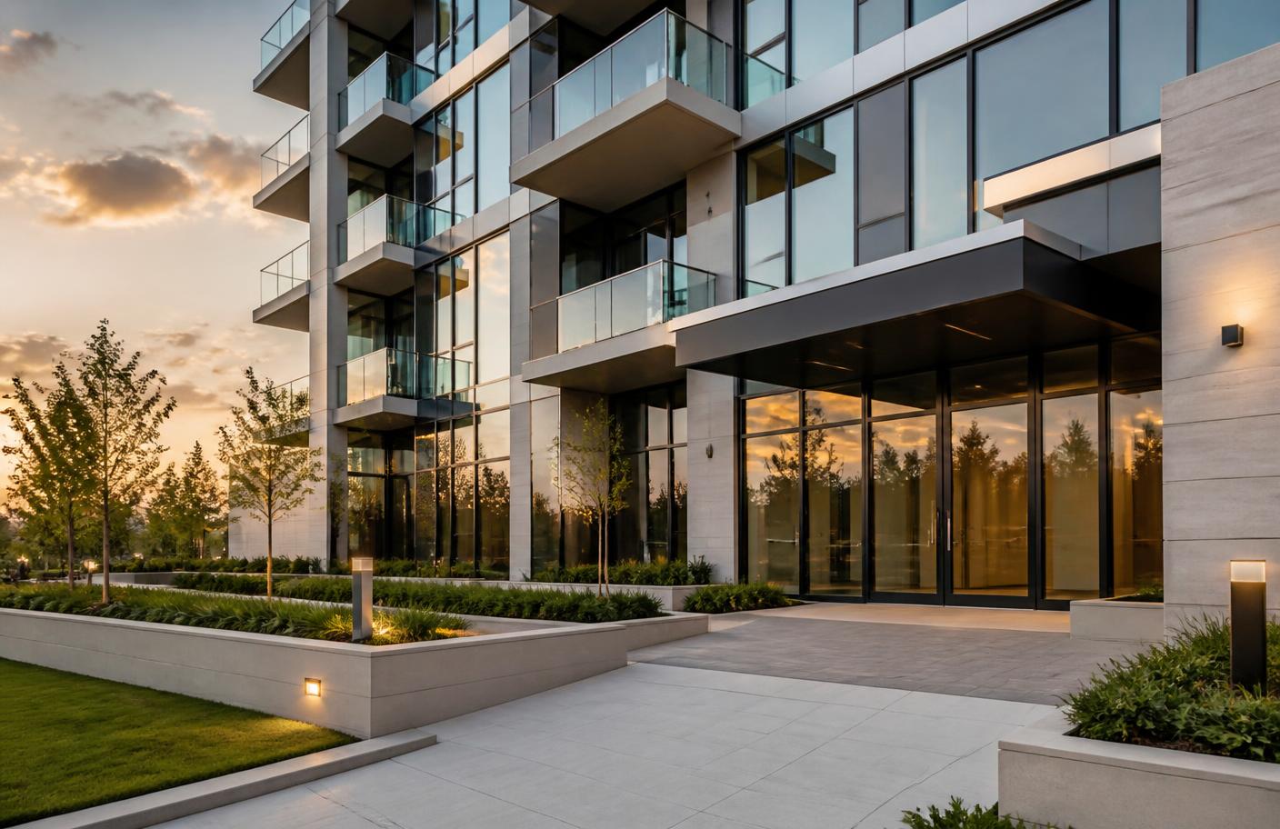 Completed development ready for final inspection and handover